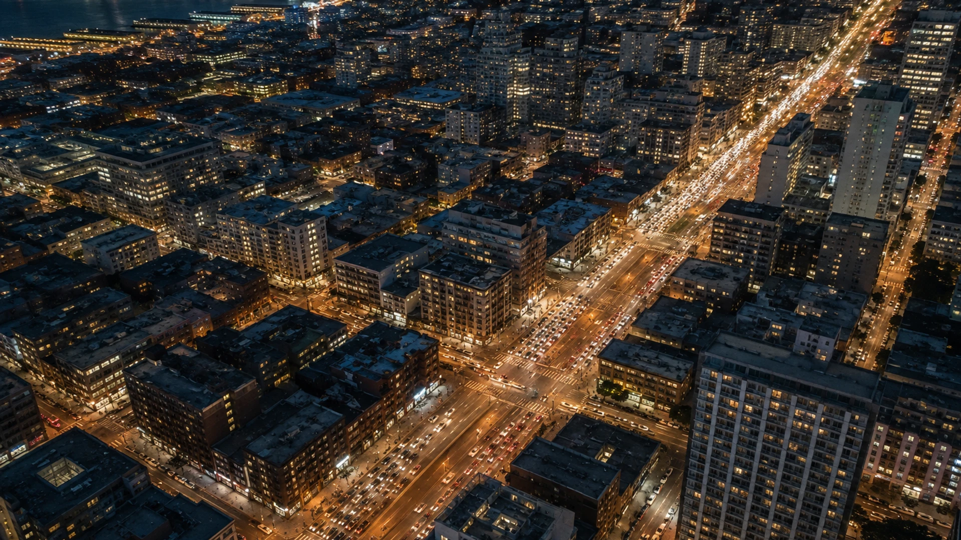 San Francisco urban corridor — baseline branch